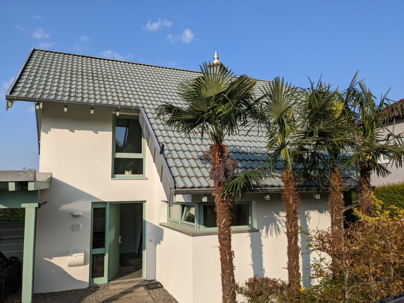 Malerbeiten an Einfamilienhaus Eifel 2020