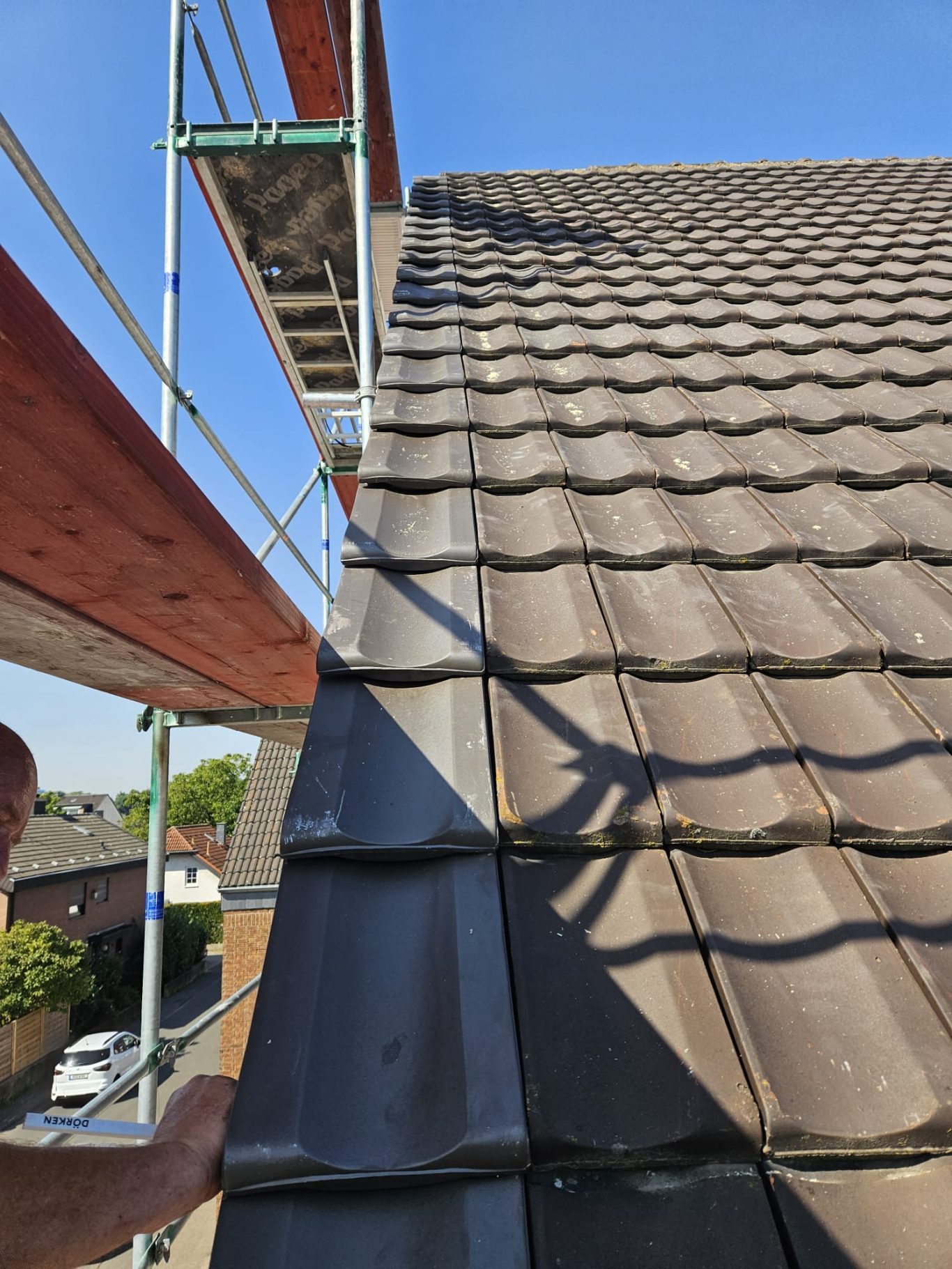 Dachverbreiterung wegen Fassadendämmung