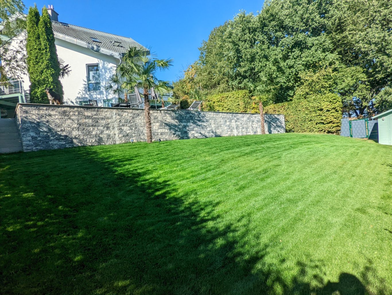 Malerbeiten an Einfamilienhaus Eifel 2020