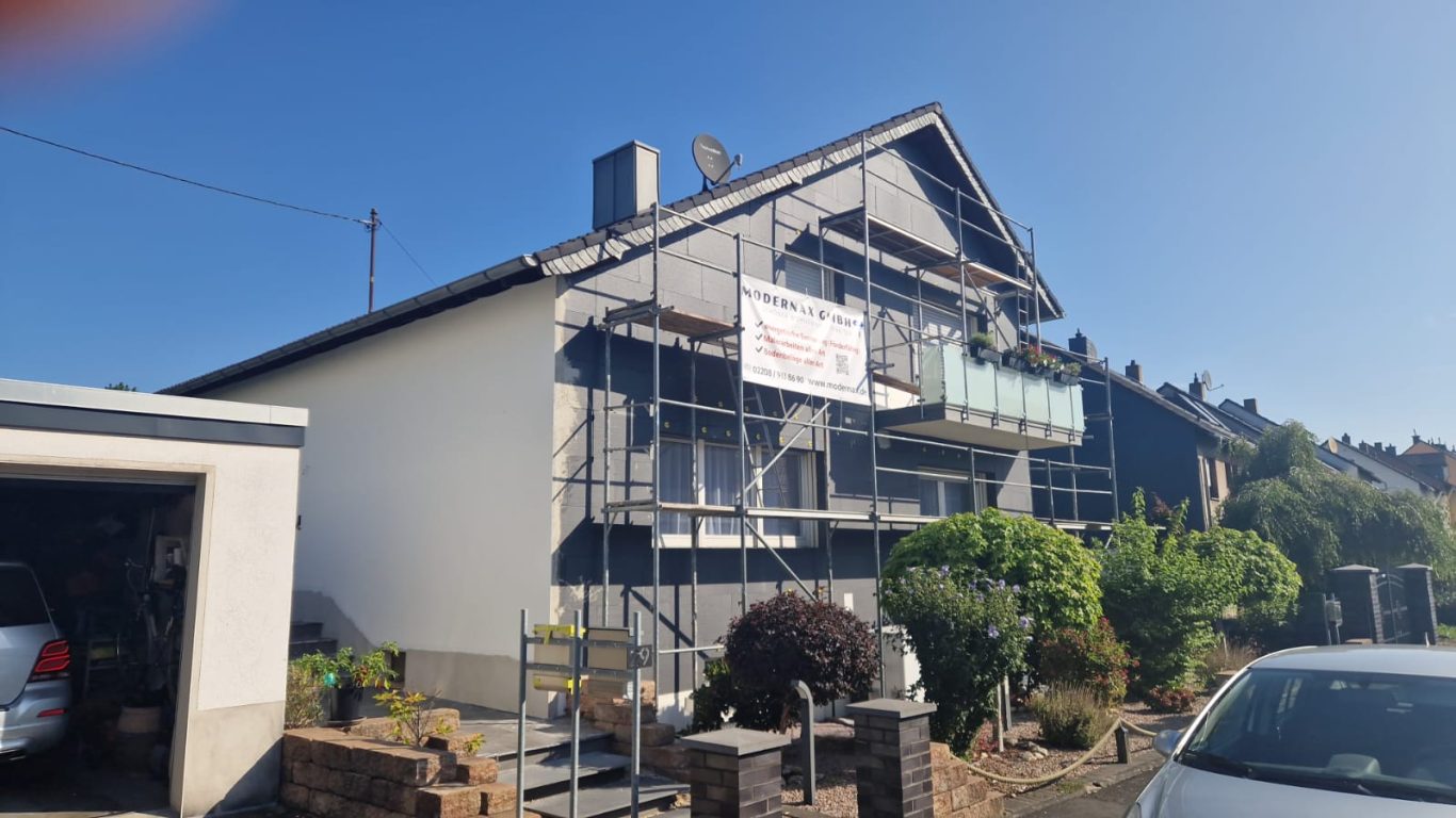 Dämmung Straßenseite